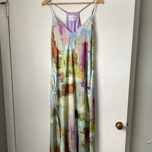 Nicole Miller maxi dress. From Anthropologie.